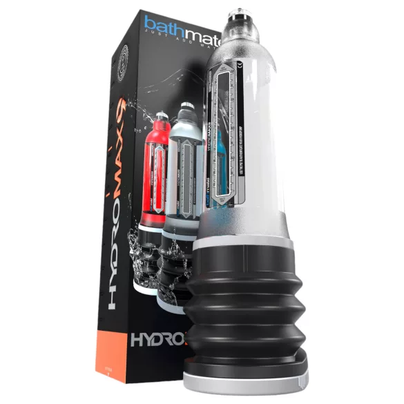 Bathmate Hydromax9 - penispumpe hydraulisk - gennemsigtig