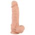 realistixxx - dildo - ekstra stor XXL realistisk - 32cm natur