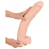 realistixxx - dildo stor 3XL - realistisk - 42cm - natur