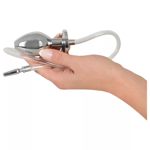 You2Toys - Piss to Ass Plug - hul anal plug med urinrørsudvider