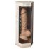 Silexd 7 - dildo med sugekop - realistisk - 17,5cm - naturfarve