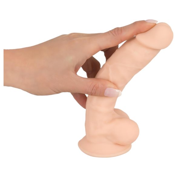 Silexd 7 - dildo med sugekop - realistisk - 17,5cm - naturfarve