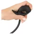 You2Toys - oppustelig analplug med kugler - sort