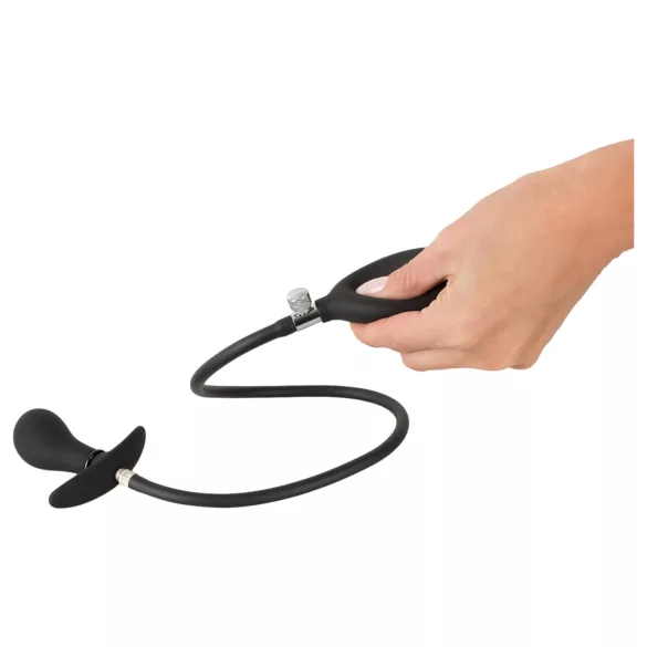 You2Toys - oppustelig analplug - sort