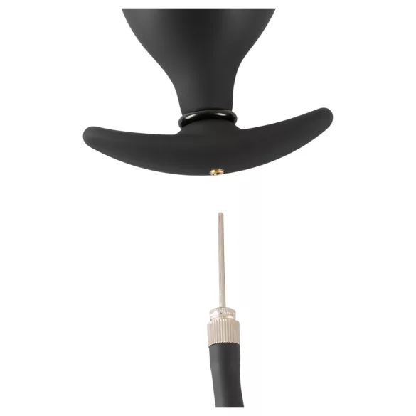 You2Toys - oppustelig analplug - sort