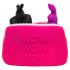 Happyrabbit - sexlegetøj-necessaire (pink) - lille