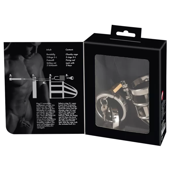 You2Toys - penisbur - metal med lås