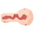 mystim OPUS Mica - realistisk kunstig vagina masturbator - natur-sort
