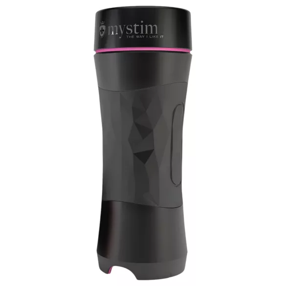 mystim OPUS Mica - realistisk kunstig vagina masturbator - natur-sort