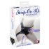 You2Toys - strap-on sæt - dobbelt dildo - justerbar harness