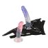 You2Toys - strap-on sæt - dobbelt dildo - justerbar harness