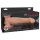 Pipedream Fetish Strap-On 9 - påspænding, hul sprøjtende dildo (naturfarvet)