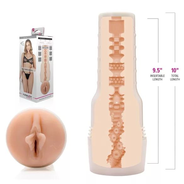 Fleshlight - onaniprodukt vagina - realistisk - natur