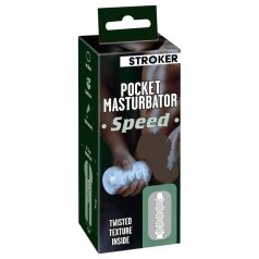 STROKER Speed - masturbator - kunstig numse - gennemsigtig