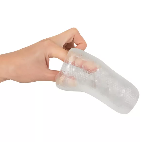 STROKER Speed - masturbator - kunstig numse - gennemsigtig
