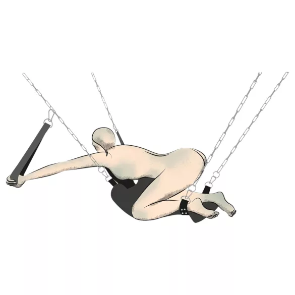 You2Toys - sexgynge - justerbar - sort