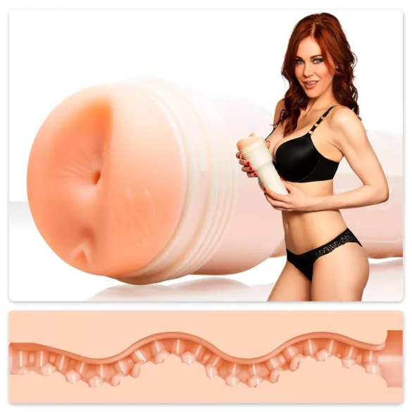 Fleshlight Maitland Ward - masturbator - anal - realistisk silikone