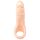 Realistixxx Double F - Naturtro dildo med penisring (naturlig)