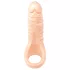 Realistixxx - dobbelt dildo med penisring - realistisk - natur