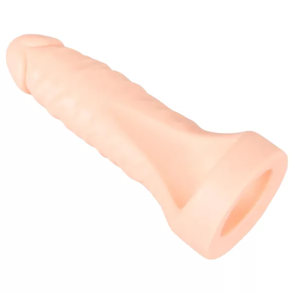 Realistixxx - dobbelt dildo med penisring - realistisk - natur