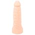 Realistixxx Double F - Naturtro dildo med penisring (naturlig)