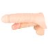 Realistixxx Double F - Naturtro dildo med penisring (naturlig)