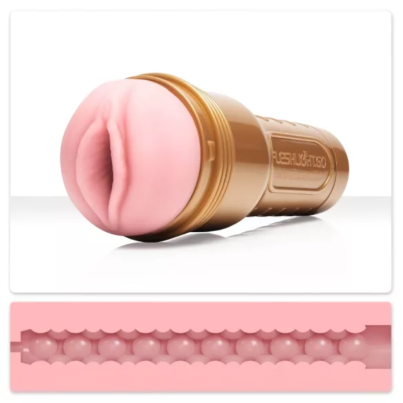 Fleshlight GO - masturbator - stamina træner vagina - kompakt pink