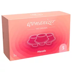   Womanizer Premium Eco - reservedele sugehoveder sæt - pink (3 stk)