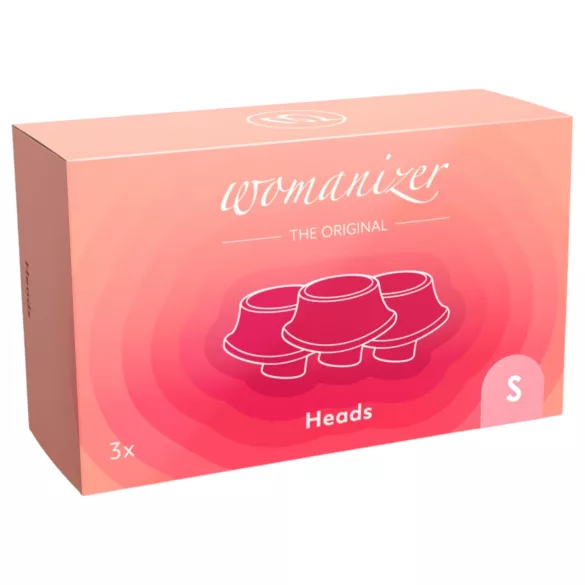 Womanizer Premium Eco - reservedele sugehoveder sæt - pink (3 stk) - M