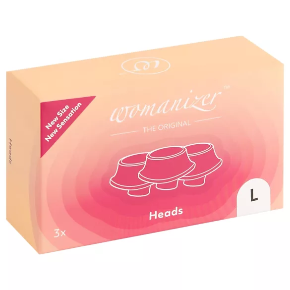 Womanizer - reservestykke sæt til stimulator - stor - hvid (3 stk)