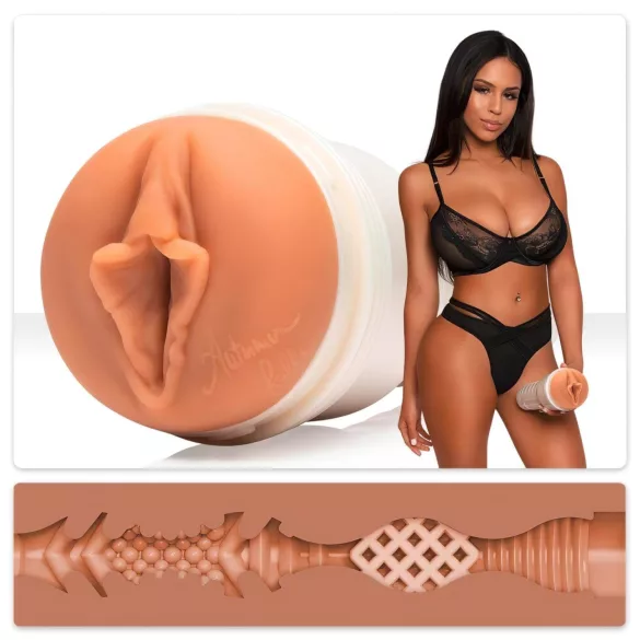 Fleshlight - masturbator - realistisk vagina - naturfarve