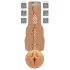 Fleshlight - masturbator - realistisk vagina - naturfarve