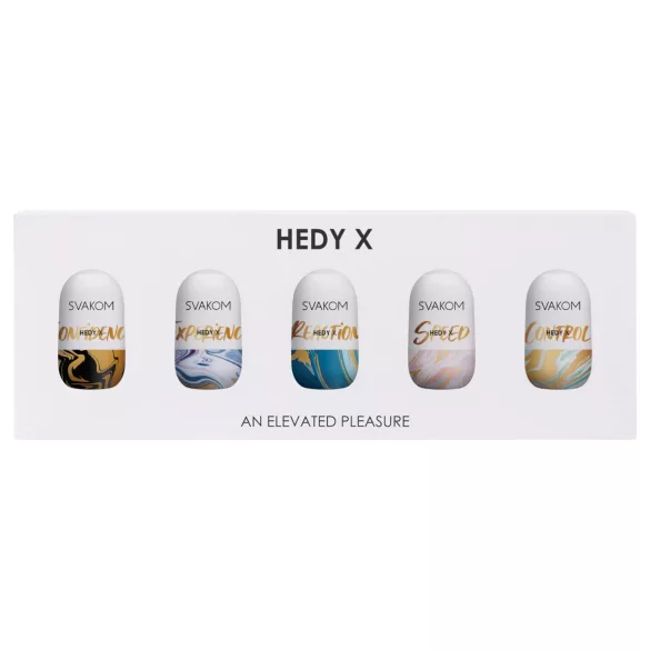 Svakom - masturbationsæg sæt - 5 stk - Hedy X Mixed