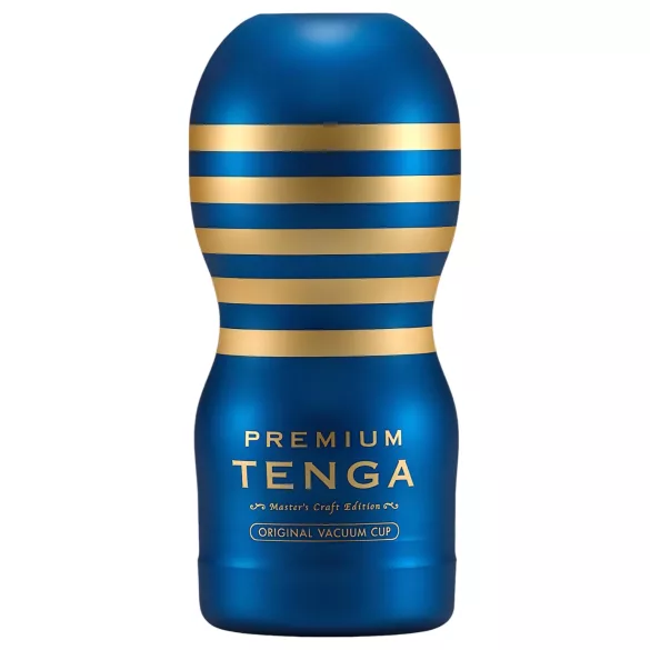 TENGA Premium Original - engangsmasturbator - blå