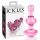 Icicles No. 75 - analplug i glas med hjerte - pink