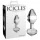 Icicles No. 44 - analplug - konisk form - glas gennemsigtig