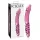 Icicles No. 57 - dobbelt dildo med penisform - glas - pink