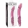 Icicles No. 57 - dobbelt dildo med penisform - glas - pink