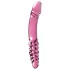 Icicles No. 57 - dobbelt dildo med penisform - glas - pink