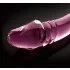 Icicles No. 57 - dobbelt dildo med penisform - glas - pink