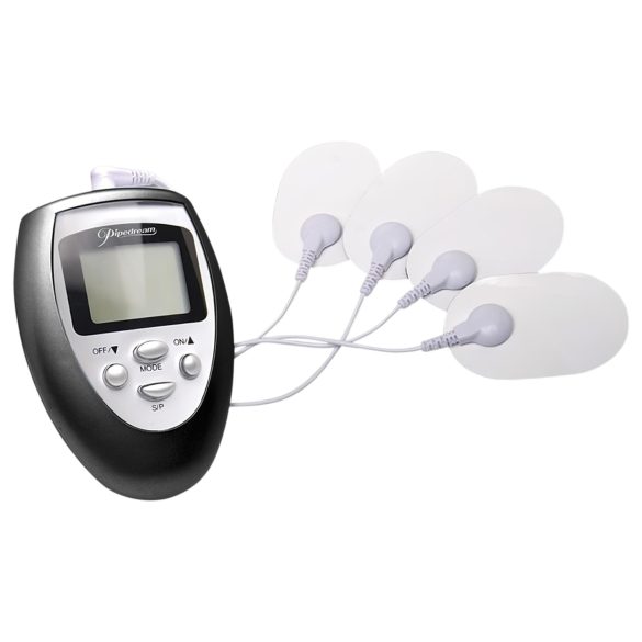 Fetish - elektro brystvorte- og klitorisstimulator (hvid)