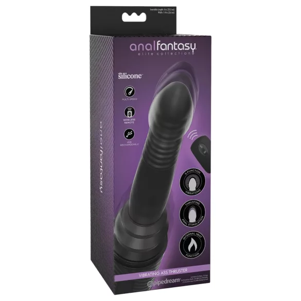 Pipedream - Anal Fantasy Ass Thruster - stødende analvibrator (sort)