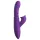 Fantasy For Her - 3-i-1 stødende vibrator med varmefunktion (lilla)