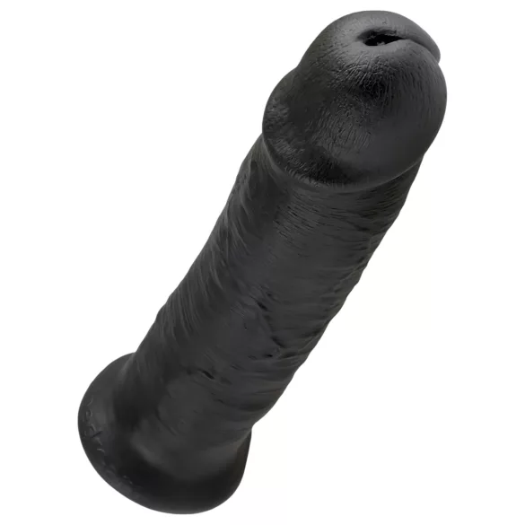 King Cock - dildo med sugekop - 25 cm - sort