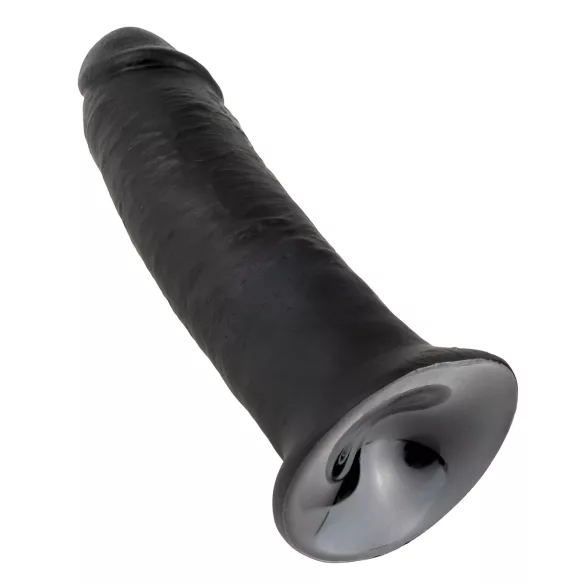 King Cock - dildo med sugekop - 25 cm - sort