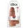 King Cock - dildo med sugekop - mørk natur - 23cm