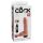 King Cock 8 - realistisk sprøjtende dildo (20 cm) - naturlig
