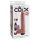 King Cock 11 - Livagtig Sprøjtende Dildo (28cm) - Naturfarve