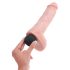 King Cock 11 - Livagtig Sprøjtende Dildo (28cm) - Naturfarve