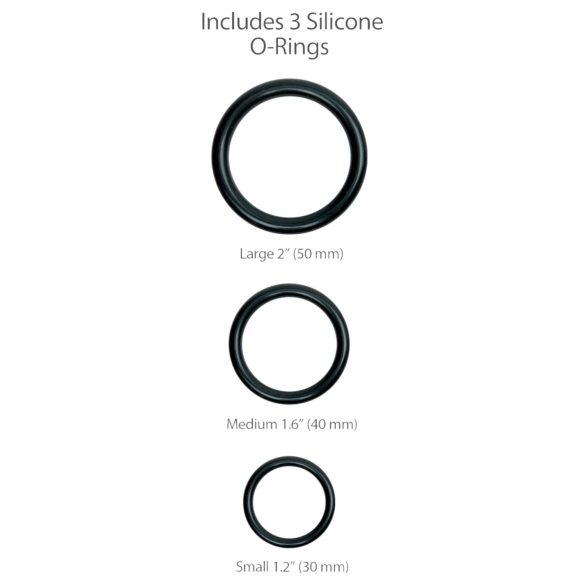 King Cock - strap-on dildo med sele - sort